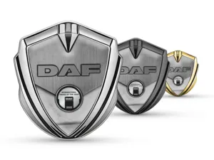 Daf Emblema Metallico Badge Personalizzabile Look Forza